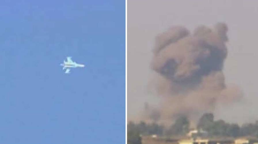 Syrian jet shot down after entering Israeli airspace