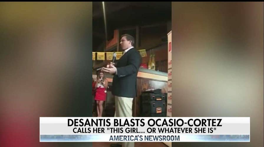 Rep. DeSantis Criticizes Ocasio-Cortez, Calls Her 'This Girl... or Whatever She Is'