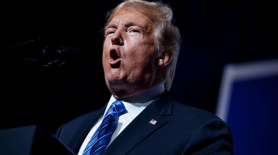 Trump praises tariffs as 'the greatest'