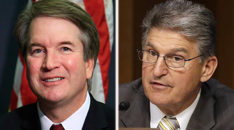 Manchin faces challenges over meeting with Kavanaugh