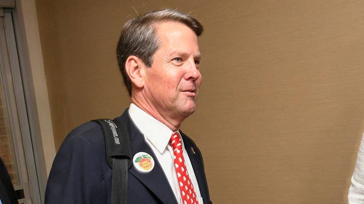 Trump-backed Kemp wins runoff for Georgia governor