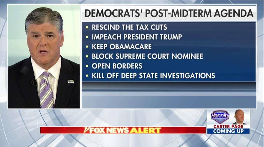Hannity Warns of Democrats Post Midterm Plans