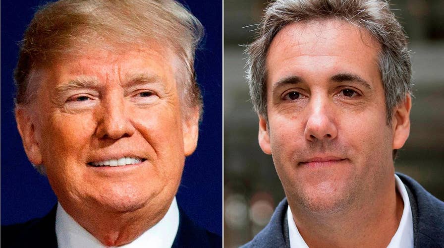 Lawyers for Trump and Cohen dispute content of secret tape