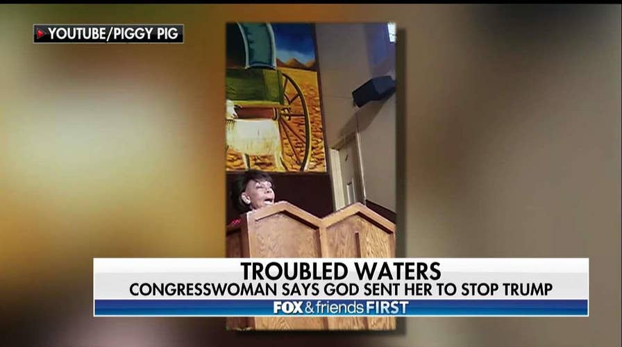 Maxine Waters Suggests She's Been Sent by God to Stop Trump