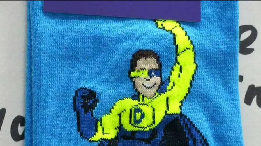 Hard work pays off for founders of John's Crazy Socks