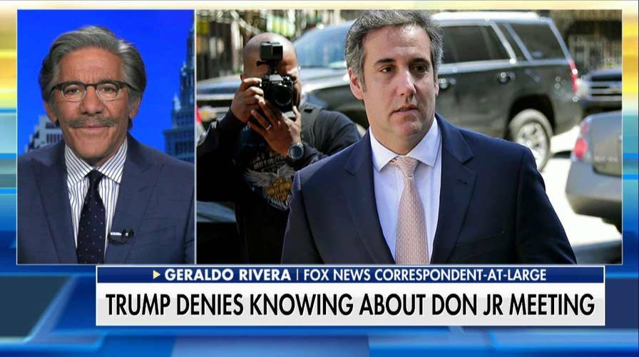 Geraldo on Michael Cohen, Trump Tower Meeting