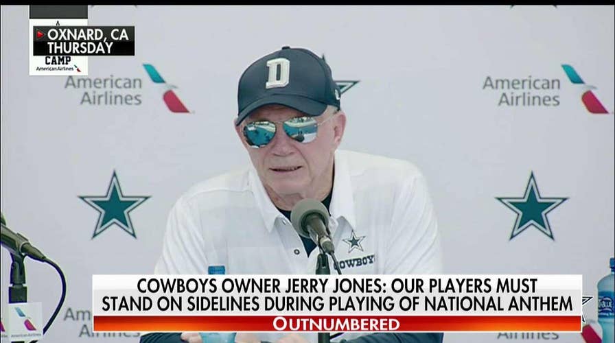 Trump Applauds Cowboys Owner Jerry Jones' Anthem Stance