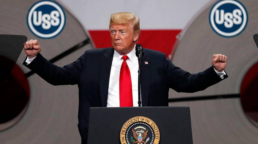 Trump says tough rhetoric spurred progress with North Korea