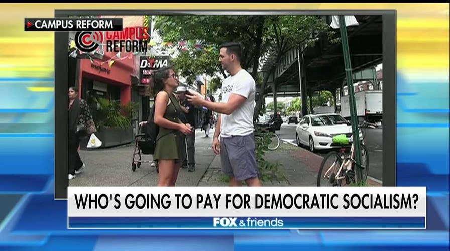 WATCH: Ocasio-Cortez Supporters Stumped on How Democratic Socialism Would Be Funded