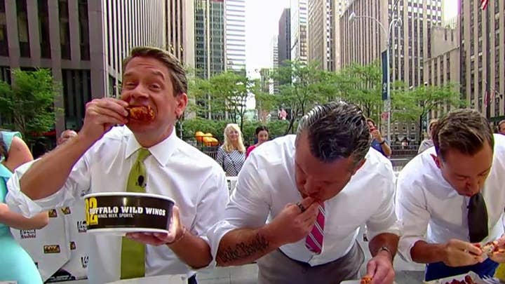 'Fox &amp; Friends' celebrates National Chicken Wing Day