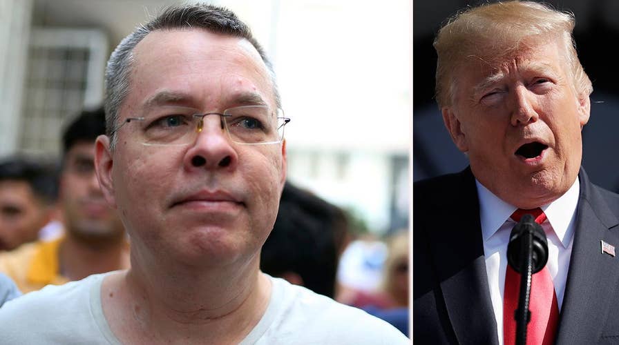 Trump theatens sanctions on Turkey if pastor not released 