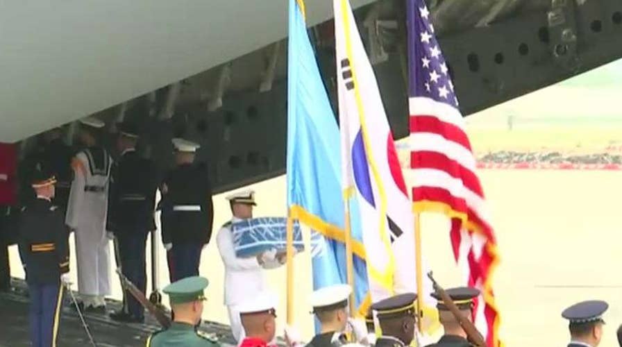 Possible remains of 55 American soldiers on their way to US