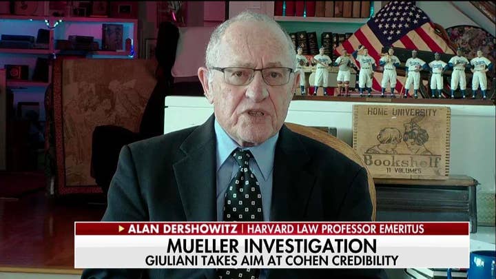 Dershowitz: Mueller Hoping Manafort Will Choose to Testify Against Trump Rather Than 'Die in Prison'