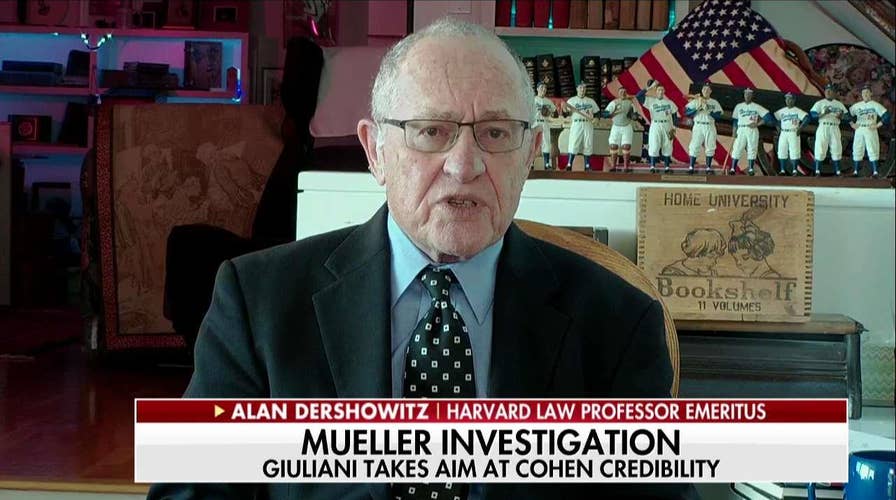 Dershowitz: Mueller Hoping Manafort Will Choose to Testify Against Trump Rather Than 'Die in Prison'