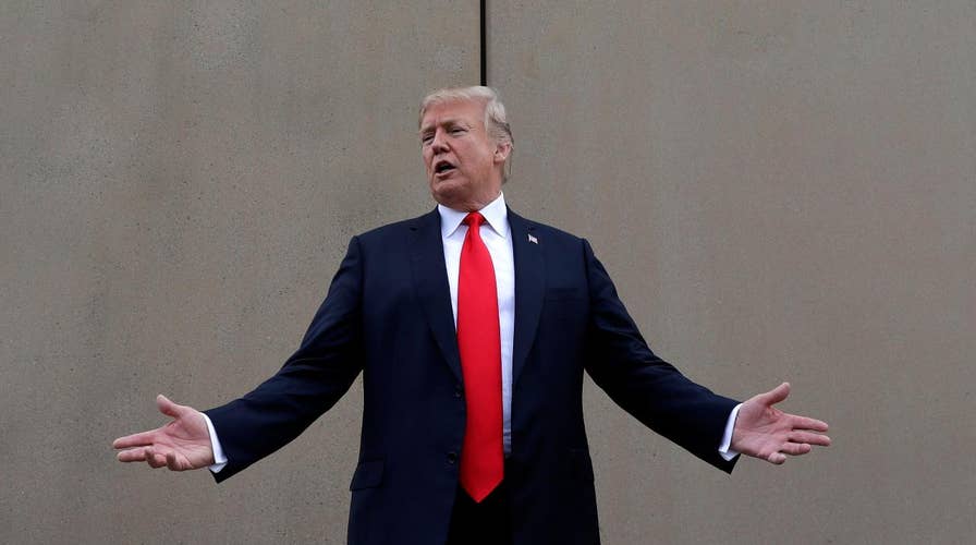 President Trump plays hardball with the border wall