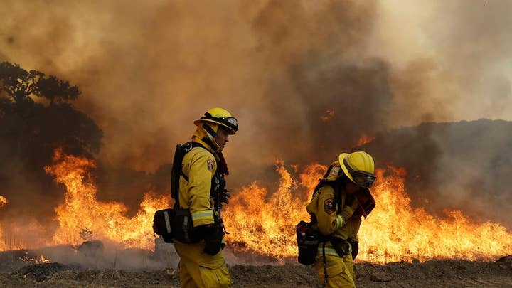 Cal Fire official on efforts to quell 17 wildfires in state