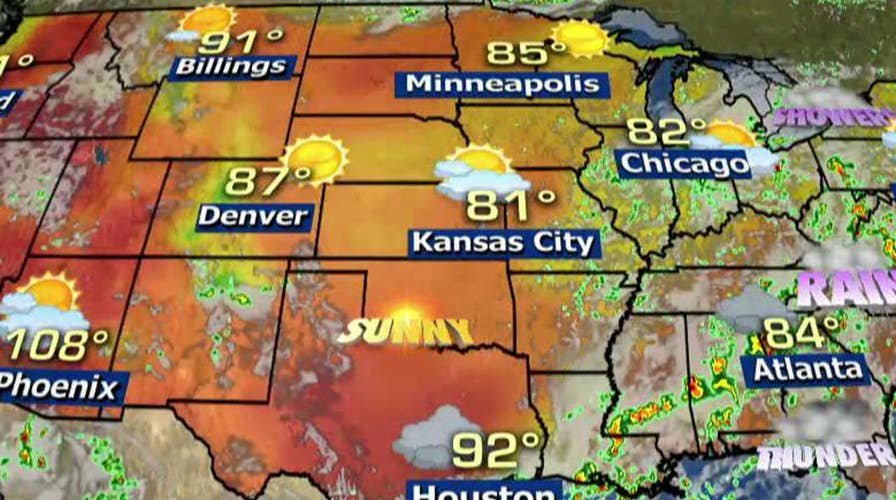 National forecast for Tuesday, July 31