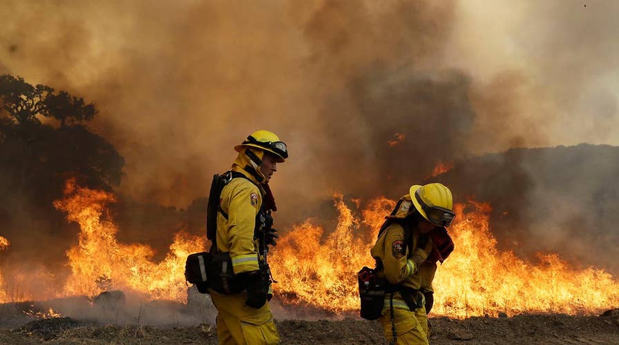 Cal Fire official on efforts to quell 17 wildfires in state