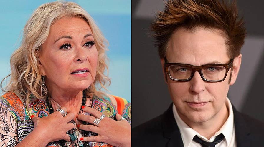 Stars support liberal James Gunn, but slam Roseanne Barr