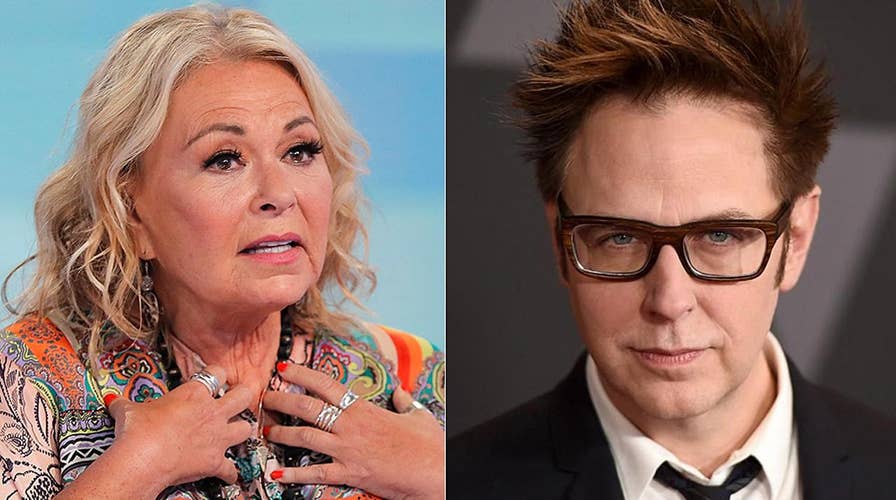 Stars support liberal James Gunn, but slam Roseanne Barr