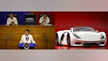 Philippine government crushes dozens of luxury cars worth millions