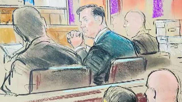 Manafort back in court on day 2 of his trial