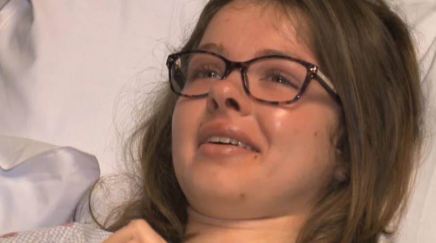 Woman badly injured by 'lava bomb': 'I thought I was dying'