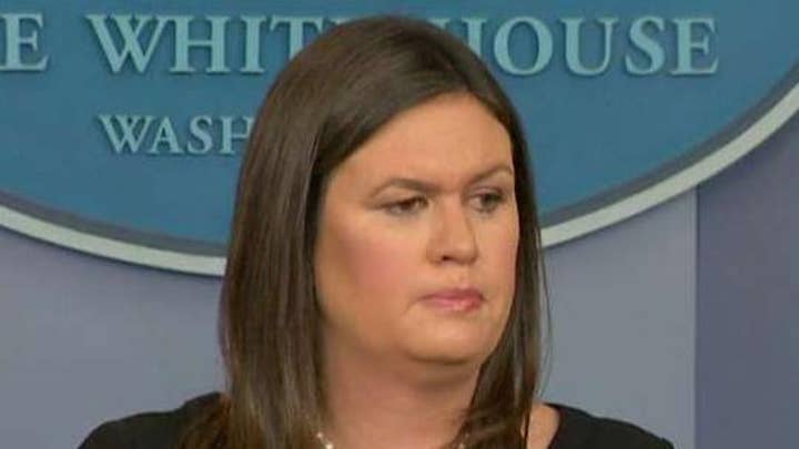 Sanders, Acosta spar over media's relationship with WH