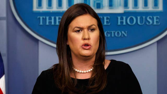 Sarah Sanders lashes out at media abuse