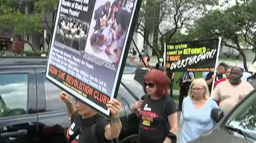 Protesters want Emanuel gone amid Chicago's crime crisis