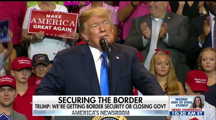 Trump: If I Start Opposing Border Wall, the Dems Will 'Insist on Building It'