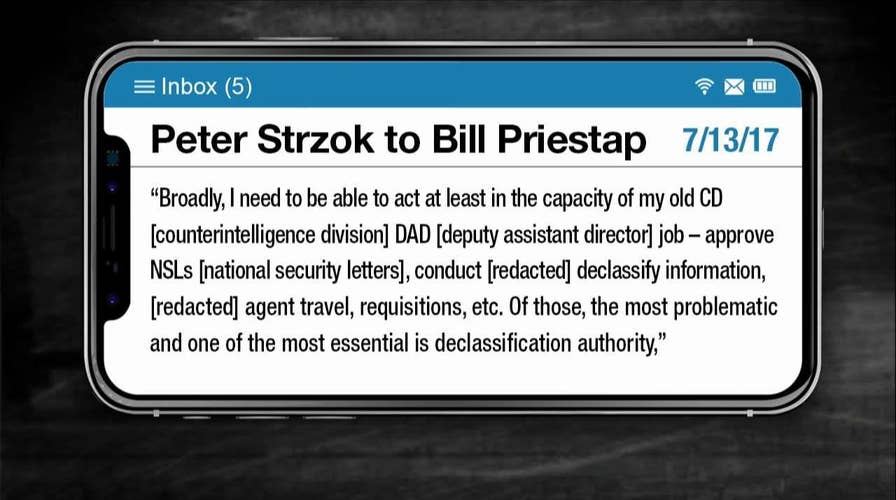 Tom Fitton Reacts to Strzok Demanding Clearances