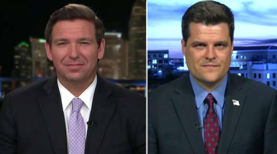 DeSantis and Gaetz on impact of Trump's economic policies