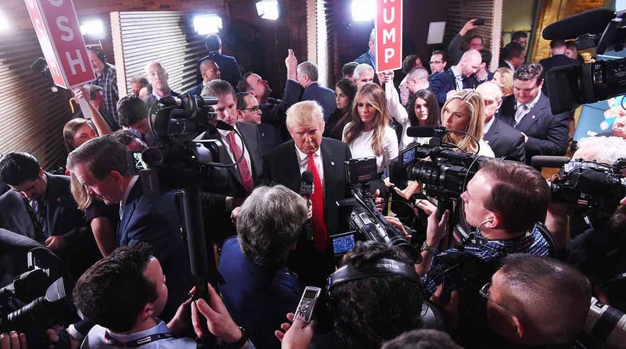 Tense relationship between Trump and media sparks debate