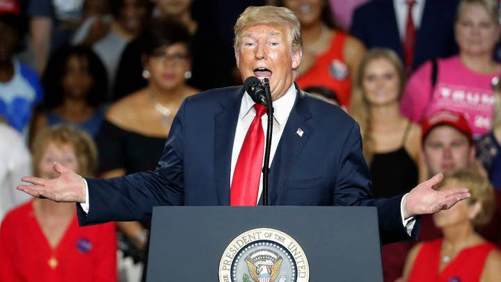 Trump fires up crowd at Ohio rally for Troy Balderson