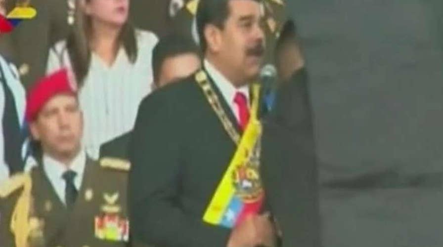 Maduro blames outside groups for 'assassination' attempt