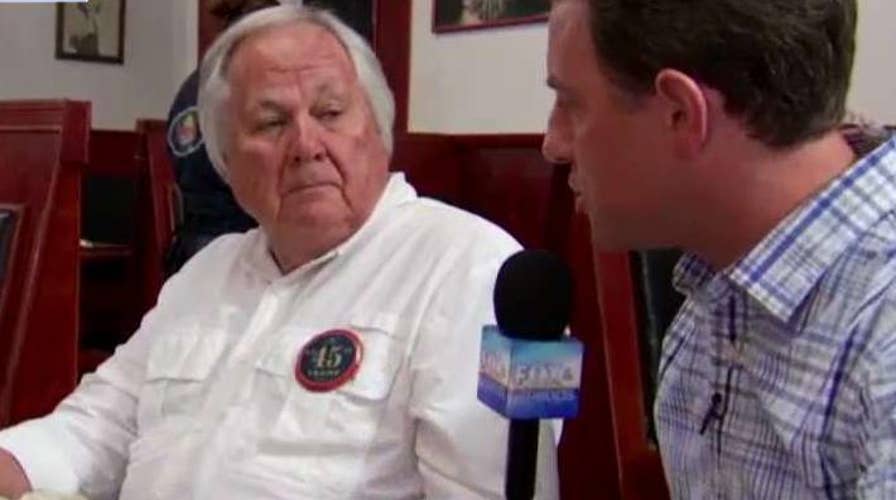 Patrons of Fitzy's Old Fashioned Diner react to Trump rally