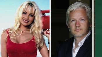 Pamela Anderson visits Julian Assange in London prison: ‘This is just misrule of law’
