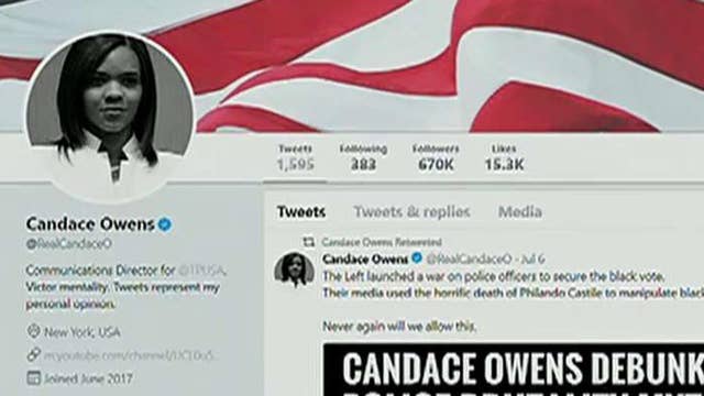 Twitter sorry for banning Candace Owens