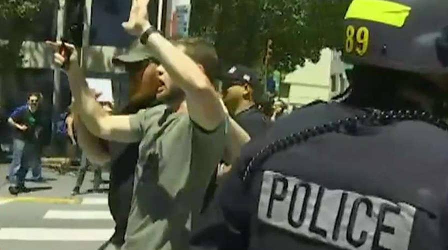 At least 20 arrested in Berkeley political protests