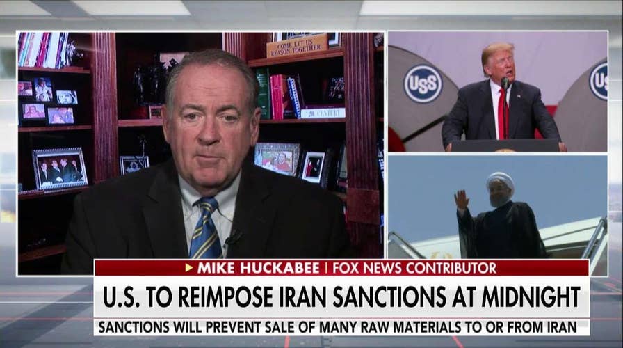 Huckabee: Nothing Will Bring Iran to the Negotiating Table Other Than 'Getting Them in a Headlock'