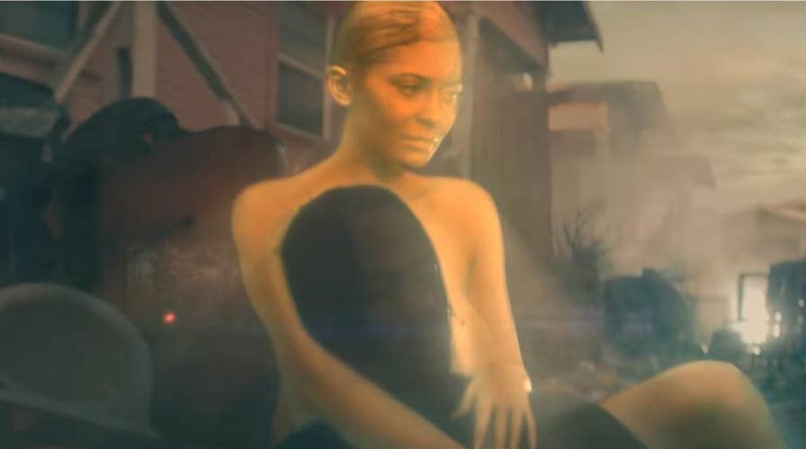 Kylie Jenner appears as ‘Virgin Mary’ in new Travis Scott music video