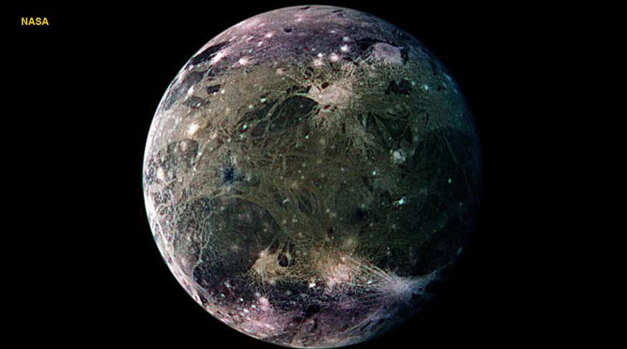 Intense electromagnetic waves coming from Jupiter’s moon Ganymede