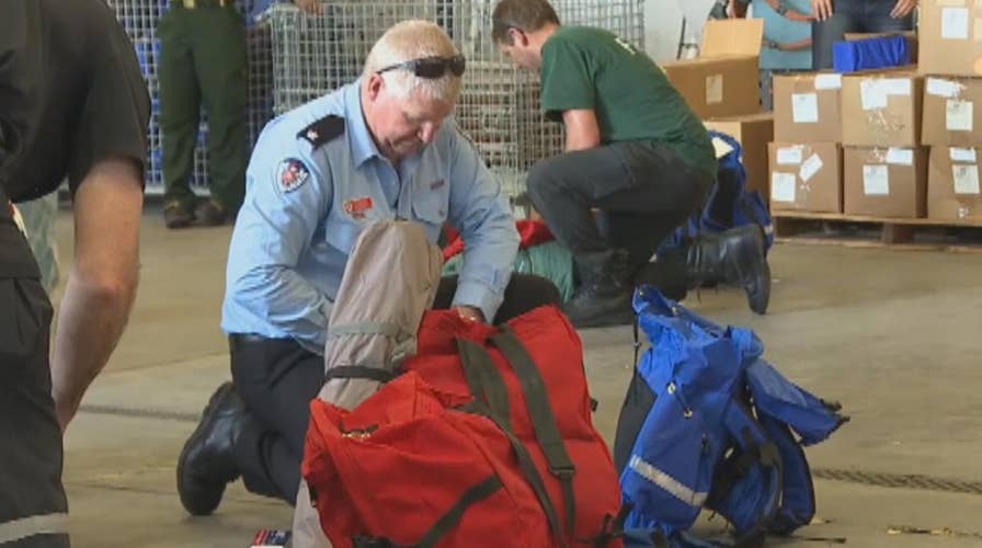 Australian firefighters join California wildfire fight