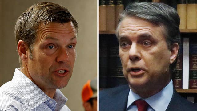 Votes still being counted in Kansas GOP governor primary