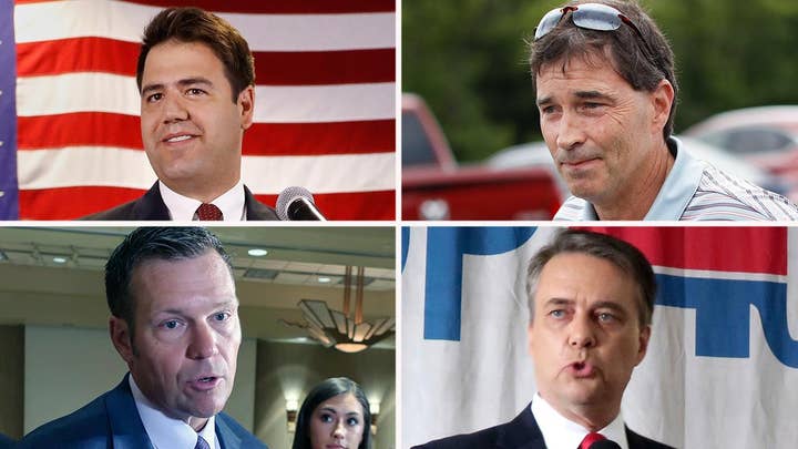 Ohio, Kansas races too close to call