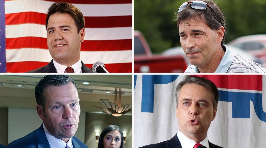 Ohio, Kansas races too close to call