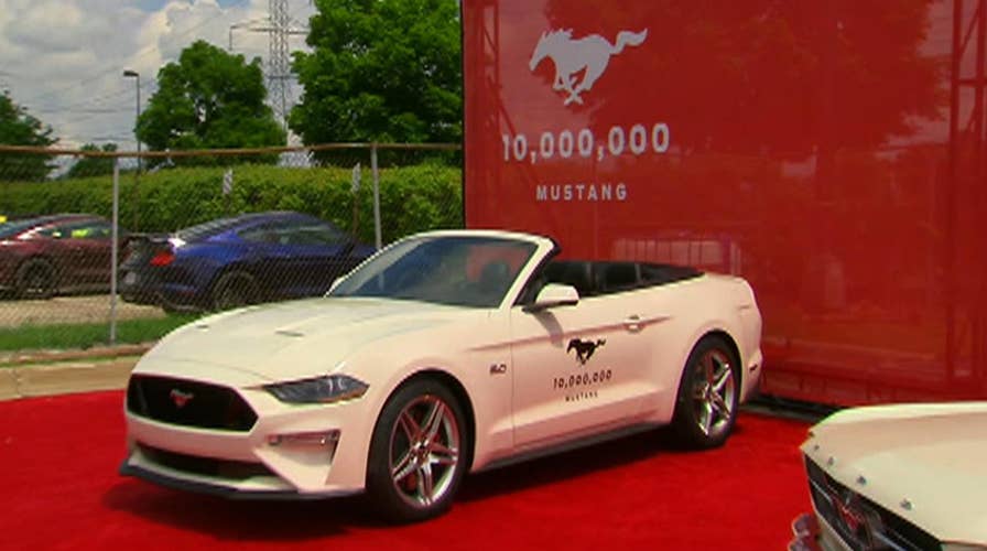 Ford reveals the 10 millionth Mustang