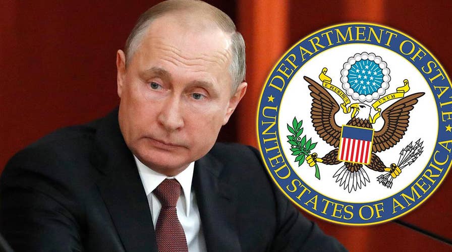 State Department announces new sanctions on Russia