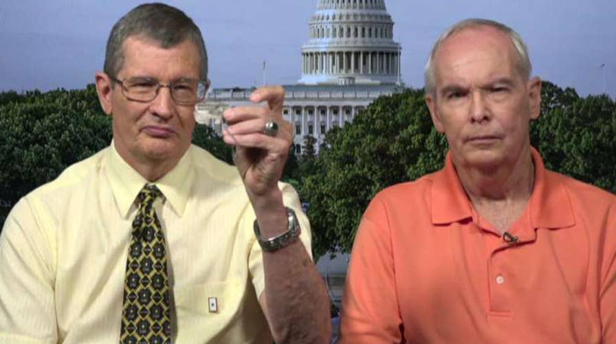 Sons react to receiving dad's dog tag from Korean War